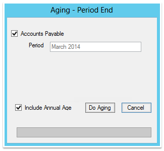 Ageing Payables
